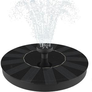 Solar Fountain, Solatec Solar Powered Bird Bath Fountain Pump 1.3W Solar Panel Kit Water Pump,Outdoor Watering Submersible Pump for Pond, Pool, Garden, Fish Tank, Aquarium