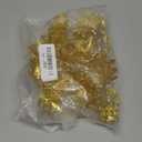 25 Pcs Gold Crown Cake Toppers, Mini Crowns for Flower Bouquets, Birthday, Cake, Wedding, Baby Shower, Party Decorations, 3 Styles with Rhinestone Pearl and Alloy Designs