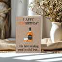 2 x Cool 70th Birthday Gifts for Men Women, Funny 70th Birthday Cards for Him Husband, Unique 70 Year Old Birthday Decorationsfor Mom Dad