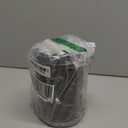 Lulu Home Halloween Hanging Ornaments, 34 Count 1.57" Pre-Strung Plastic Balls, Shatterproof Barrel Packed Balls for Holiday Party Wreath Tabletop Tree Decorations, Black