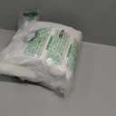 H.VERSAILTEX White Linen Curtains Flax Linen Blended Curtain Panels for Living Room/Bedroom Semi Sheer Privacy Curtains 108 inch Length 2 Panels Set Nickel Grommet Window Drapes, White