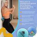 Acupoint Physical Massage Therapy Ball Set - Ideal for Yoga, Deep Tissue Massage, Trigger Point Therapy and Myofascial Release Physical Therapy Equipment