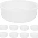 iplusmile 1.88 Inch Bucket Lid with Pull Ring Set of 20 Drum Bung Caps for 20L 25L 30L Chemical Storage and Oil Drum Seal Plugs