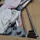 Baby Bassinet Bedside Sleeper, 4-in-1 Baby Bassinet with Wheels, 6-Height Adjustable Crib with Breathable Mesh for Newborns & Infants(Light Pink)