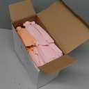 Cholemy 24 Pcs Tissue Paper Flowers, Crepe Paper Flowers Decorations 8" 10" 12" for Wedding Party Baby Bridal Shower Carnival Party Birthday Nursery Wall Decor (Multi Colors)