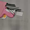 Stitch Gun for Clothes - Handheld Stitch Gun Quick Clothing Fixer - Tagging Gun - Includes 6 Needle, 1000 Black Fasteners & 1000 White Fasteners (Pink/Orange)