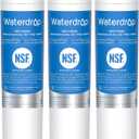 Waterdrop GSWF Refrigerator Water Filter, Replacement for GE GSWF Smart Water 238C2334P001, Kenmore 46-9914, 469914, 9914, 3 Pack