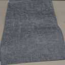 homing Faux Leather Heat Resistant Placemats 8 Packs, Waterproof Wipeable Dining Easter PU Place Mats for Indoor & Outdoor, Easy to Clean, Denim Blue