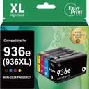 Compatible 936XL 936e 9125e Ink Cartridges Replacement for HP 936 Ink Cartridges Work with OfficeJet Pro 9125e 9120e 9730e 9130 9135e 9122e 9128e 9110b 9120b 9130b 9130e Printer