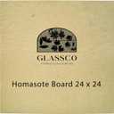 Homasote Board For Stained Glass Work Surface | 24'' x 24'' Homasote Stained Glass Cutting Board | Heat Resistant Stained Glass Cutting Mat | Stained Glass Supplies For Table And Glass Protection