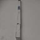 rabbitgoo Window Privacy Film Rainbow Film Decorative Window Sticker, 3D Static Stained Glass Cling Tint for Room Darkening Day Sleep, Black, 17.5 x 78.7 inches