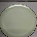 Famiware Venus Plates and Bowls Sets, 12 Pieces Stoneware Speckled Dishes Dinnerware Set for 4, Light Green - Microwave & Dishwasher Safe, Modern Minimalist, for Everyday Meals & Formal Dining