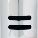 Westbrass D201-10-26 1-5/8" x 2-1/4" Solid Brass Air Gap Cap Only, Non-Skirted, Polished Chrome (10-Pack)