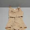 SHAPSHE Fajas Colombianas Moldeadoras BBL Post Surgery Stage 2/3 Body Shaper Tummy Control High Compression Garment Shapewear (X-Small, Beige)