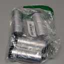 Murtenze 4 PCS 4 Inch Metal Furniture Legs - Adjustable Height Sofa Replacement Legs with M8 Thread - Round Modern Silver Sofa Feet for Couch, Furniture, Chairs, Bed (Add Height 100mm)