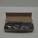 Zeerobee Curtain Rods for Windows 66 to 120, 1 Inch Industrial Wrap Around Black Curtain Rod, Indoor/Outdoor Room Divider Adjustable Drapery Pole, 66"-120"