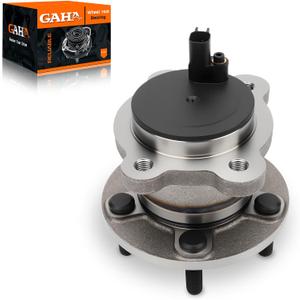 GAHA 512496 Rear Wheel Bearing and Hub Assembly Compatible for Ford Escape 2013-2019/C-Max 2013-2018 ; for Lincoln MKC 2015-2019; 5 Lugs w/ABS