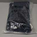 Women's Low Rise Baggy Jeans Y2K Wide Leg Denim Pants Casual Loose Straight Leg Boyfriend Jeans with Pockets (Blue - Black) Small