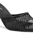 Shion ShaaYii Women Clear Pointed Toe Sandals Stiletto Heels Transparent Strap High Heels Slip on Mules for Women, Size 10