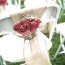 Roses Artificial Flowers,30pcs Glitter Roses Fake Roses with Stems for Crafts Wedding Bouquet Party Home Decor(Salmon)