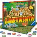 Ravensburger Labyrinth Pokemon Board Game - A Strategic Maze Adventure for Family Nights & Pokemon Parties - Includes Pikachu, Bulbasaur, and More - Great Birthday Gift for Kids Ages 7 and Up