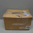 JONATHAN Y Phineas 1-Light LED Vanity Light 7", White/Nickel