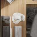 2 x Office Mousepad with Gel Wrist Support - Ergonomic Gaming Desktop Mouse Pad Wrist Rest - Design Gamepad Mat Rubber Base for Laptop Computer -Silicone Non-Slip Special-Textured Surface (15MarbleW)