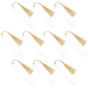 PATIKIL 5.9" x 1" Blank Acrylic Bookmark, 30pcs Heat Transfer Rectangle Clear Book Marks Page Markers with Gold Tassel for Women Book Lover DIY Projects Gift PATIKIL 5.9" x 1" Blank Acrylic Bookmark, 30pcs Heat Transfer Rectangle Clear Book Marks Page Markers with Gold Tassel for Women Book Lover DIY Projects Gift