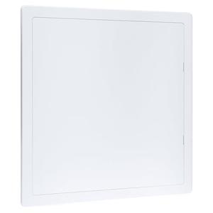QWORK Access Panel for Drywall, 26x26 Inch ABS Plastic Wall Hole Cover Access Door for Plumbing & HVAC Systems, White