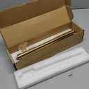 FIRJOY 12" Valet Rod for Closet Pull Out (2 Pack, Brushed Gold)