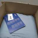 Bedsure Queen Comforter Set, Dusty Blue Soft Prewashed Bedding for All Seasons, 3 Pieces GentleSoft Bed Set, 1 Lightweight Comforter (90"x90") and 2 Pillowcases (20"x26")
