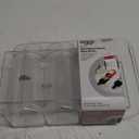 Oggi Bottle Rack for Wine, 6 Bottle Wine Storage - Stackable Wine Rack, Secure Stack Tabs. Water Bottle Storage, Wine Bottle Holder for Kitchen, Cabinet, Fridge - Each Rack Holds 3 Bottles, 2 Pack