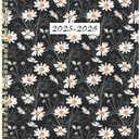 Blueline Essential Academic Monthly Planner, 14 Months, July 2025 to August 2026, Twin-Wire Binding, Poly Cover, 11" x 8.5", Blossom Design, White (CA714PG.01-26)