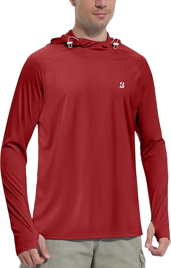 Roadbox UPF 50+ Sun Protection Hoodie Shirt - Outdoor Fishing SPF UV Long Sleeve Shirts
 XL
