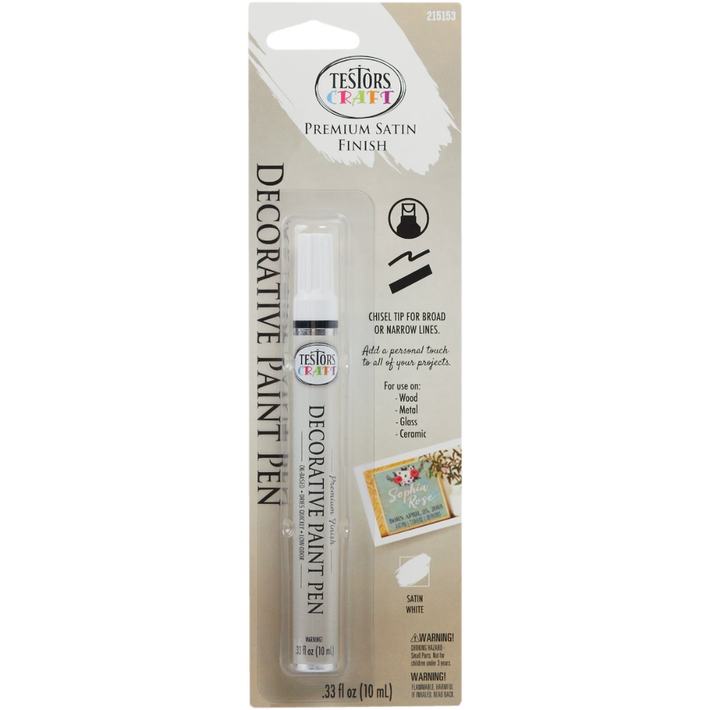 Testors® Craft Decorative Paint Pen - Satin White