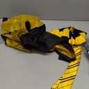 OYYJIG Magician Robe for Adult Teens, Wizard School Costume for Men Women,Four Magic College Styles Cloak Witch Hooded Cape (Medium, Yellow)