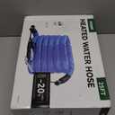 RVGUARD Heated Water Hose 25FT for RV, -20 ℉ Freeze Protection Heated Water Hose with Energy-Saving Thermostat, Lead and BPA Free for RV/ Home/ Garden