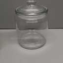 Set of 3 Glass Jar with Lid 1 Liter | Airtight Glass Storage Container for Food, Pasta, Coffee, Candy, Dog Treats, Snacks | Glass Organization Canisters for Home & Kitchen | 34 Ounces