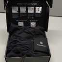 Genovega Heated Scarf for Women Men Recahrgeable Electric Intelligent Heating Scarves Neck Body Warmer portable Heated Shawl Wraps Thermal for Winter Cold Weather Outdoor Trave Must Have Black