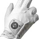 Pins & Aces - Palm Sunday Golf Glove Design - Premium AAA Cabretta Leather, Long-Lasting Durable Tour Glove for Men or Women - Premium Leather Golf Glove Left & Right Hand Size S