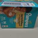 Pampers Swaddlers Diapers, Size 0 (up to 10 lbs), 84 Count, Absorbent, Keeps Baby Dry and Comfortable, Skin Safe Disposable Baby Diape