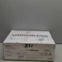 Leaf Blower Cordless, 21V Electric Leaf Blower with 2 x 4.0Ah Batteries and Fast Charger, 22000RPM & 6 Speed Adjustable, Blower for Lawn Care, Patio Cleaning, Dust, Snow Care(Blue)