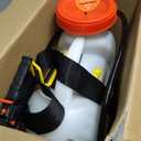 Battery Powered Backpack Sprayer - 4.2 Gallon, 8 Nozzles, 100PSI Cutoff, Long Battery Life, Wide Mouth, High-Pressure Spray Hose, Trigger Lock, Pressure Knob Controller