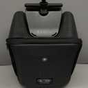 LemoHome Expandable Luggage with Spinner Wheels,Large Suitcases with Child Seat Design,Hard Luggage for Women and Men,20 inch Hardside Carry on Luggage for Travel (Black)