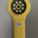 Kids Magnifying Glass Educational Science Kit - Mini LED Pocket Microscope for Kids(5-10 Years) - Durable Design - Ideal Gift for Girls (Yellow)