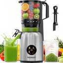 INSMART Juicer Machines, 3-in-1 Cold Press Juicer High Juice Yield