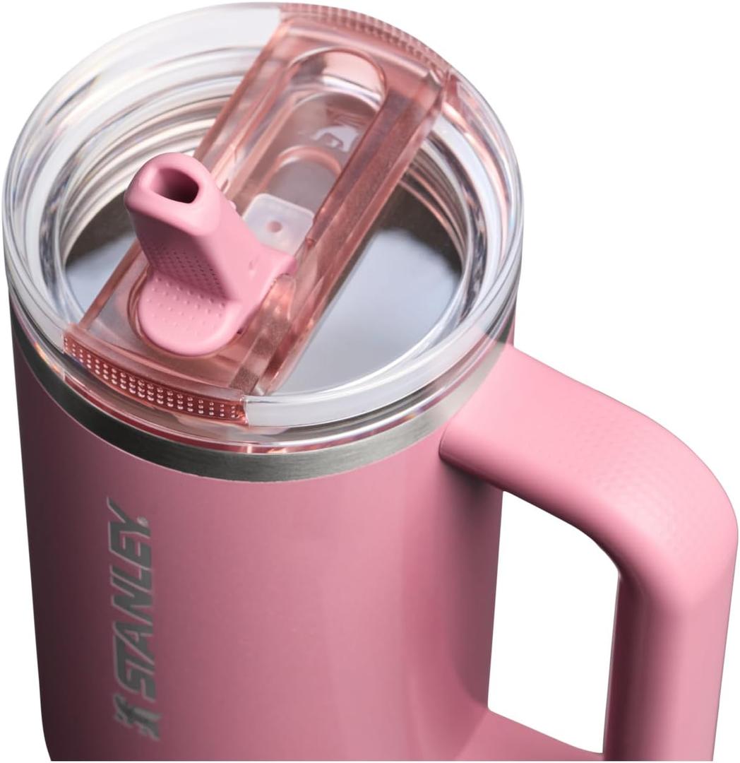 STANLEY Quencher ProTour Flip Straw Tumbler with Leakproof Lid | Built-In Straw & Handle | Cupholder Compatible for Travel | Insulated Stainless Steel Cup | BPA-Free (30 Ounces)