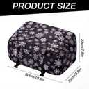 Sadnyy Ice Auger Powerhead Cover with Pockets Heavy Duty Waterproof Marine Ice Auger Cover for Fishing Accessories Waterproof Protective Bag with Tear-Resistant Storage Pockets & Drawstring (Black)