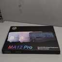 SABLUTE Ergonomic Wireless Keyboard and Mouse Combo - Wave Keyboard with Soft Leather Wrist Rest, Resistant Keys, RGB Backlit Rechargeable Set for PC/Mac/Chromebook (Black)