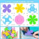 nicknack 60 PCS Easter Mini Fidget Spinners Goodie Bags Stuffers for Kids Bulk Fidget Toy Party Favors Goodie Bag Stuffers for Stress Relief Sensory Toys for Classroom Prizes, Return Gifts for Kids